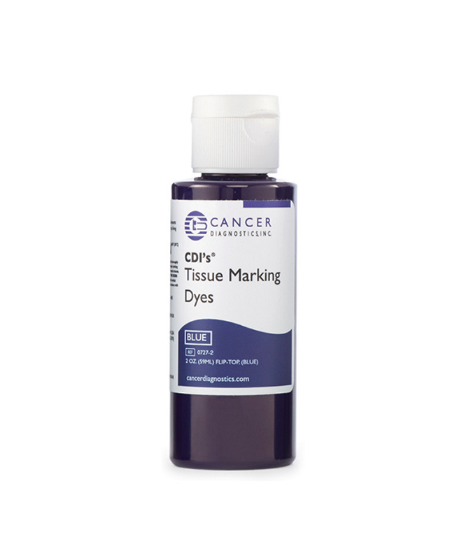 CDI'S® TISSUE MARKING DYE, 2 OZ. (FLIP TOP) BOTTLE, (BLUE)