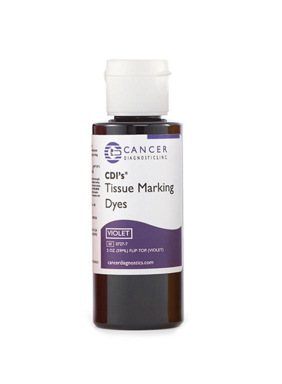 CDI'S® TISSUE MARKING DYE, 2 OZ. (FLIP TOP) BOTTLE, (VIOLET)